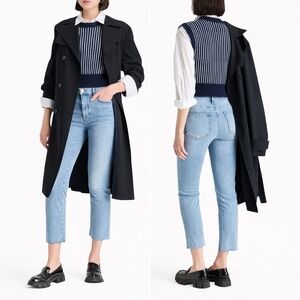Frame Le High Straight Jeans Locke Light Wash 27